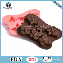 Hot Sale Butterfly Cake Tool Silicone Chocolate Mold Si24
